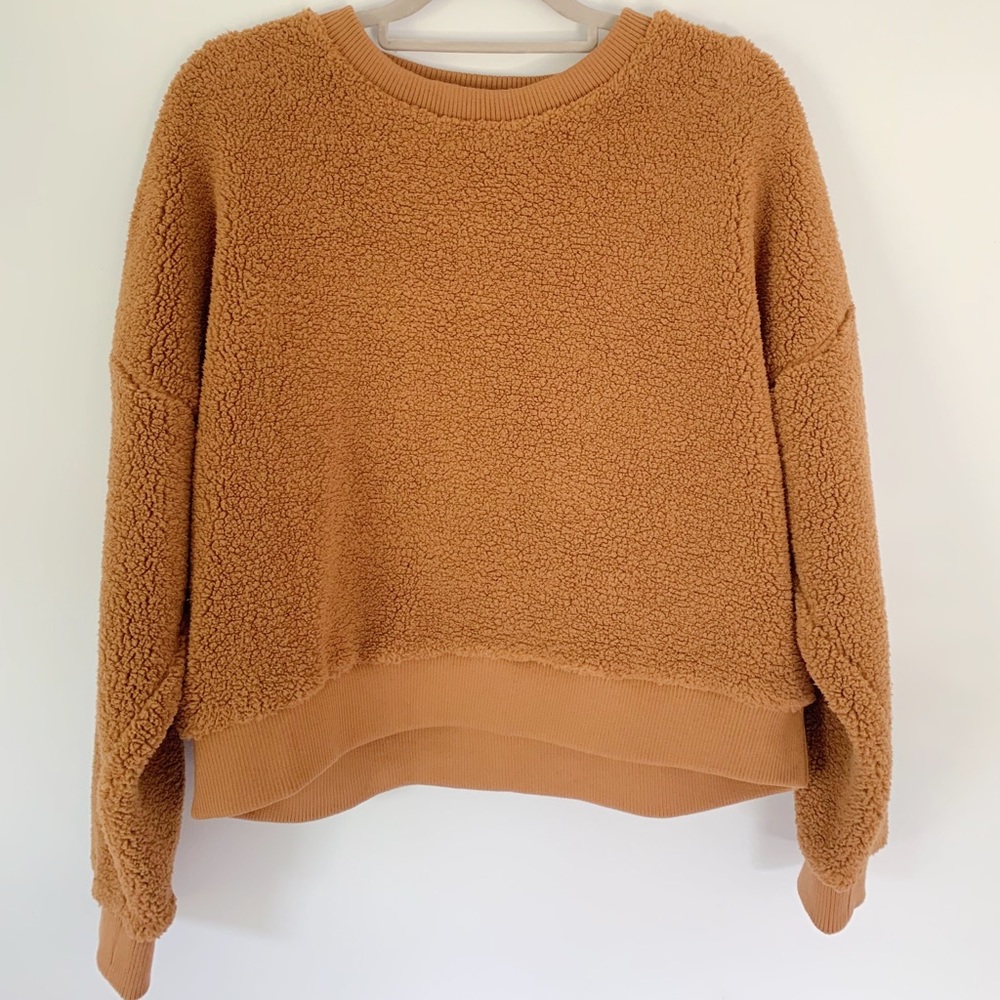 Brown Crew Neck Sweater